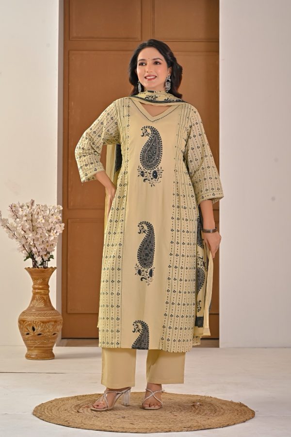 Elegant  cotton  3 piece set