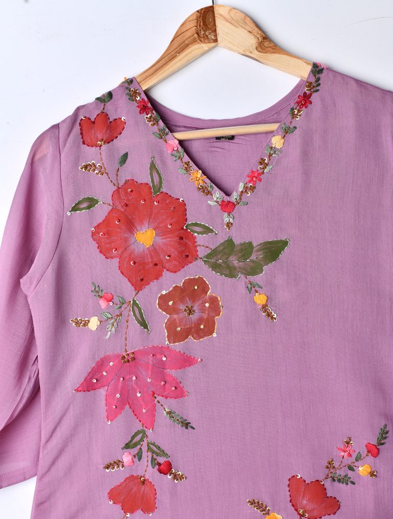 Blush Bloom Handcrafted Three Piece Set